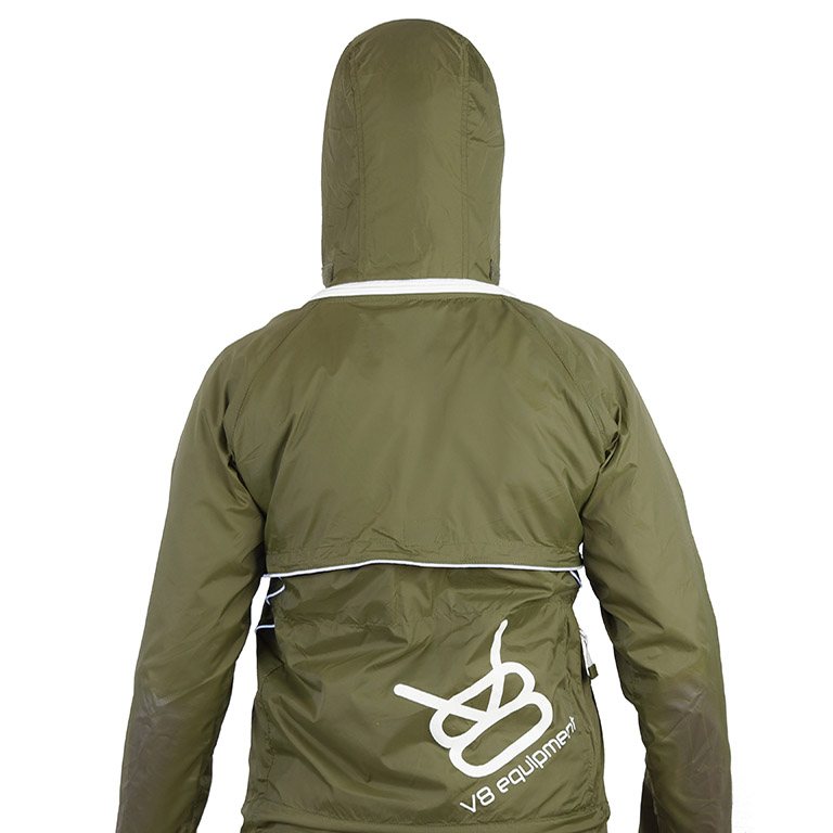 Veste coupe vent à capuche homme et femme