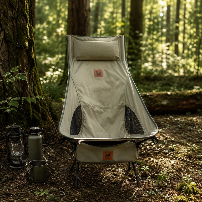 Chaise de camping pliable