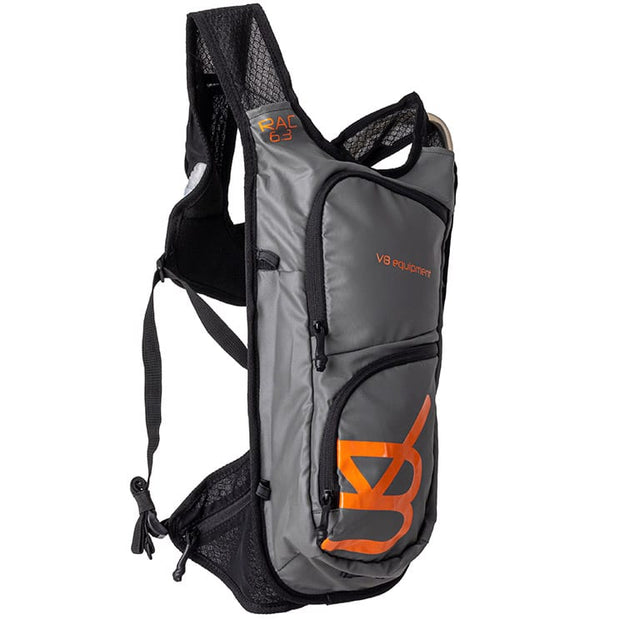 Sac à dos d'hydratation - RAC 6.3 - Gris Orange