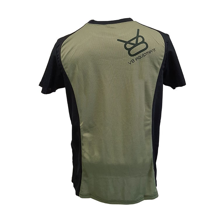 Tee-Shirt Techinque Black/Kaki