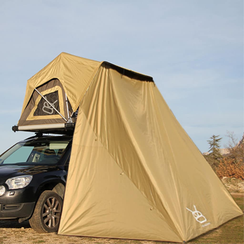 Tente de Toit BEX 2 pour Bivouac en Voiture | V8 Equipment