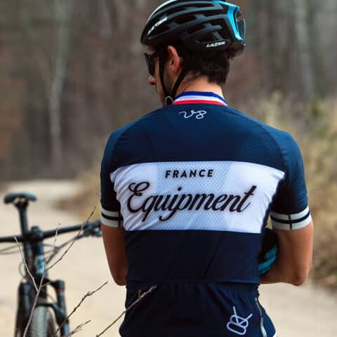 Maillot cycliste LA VIRENQUE DU VERDON vintage Sibille shirt