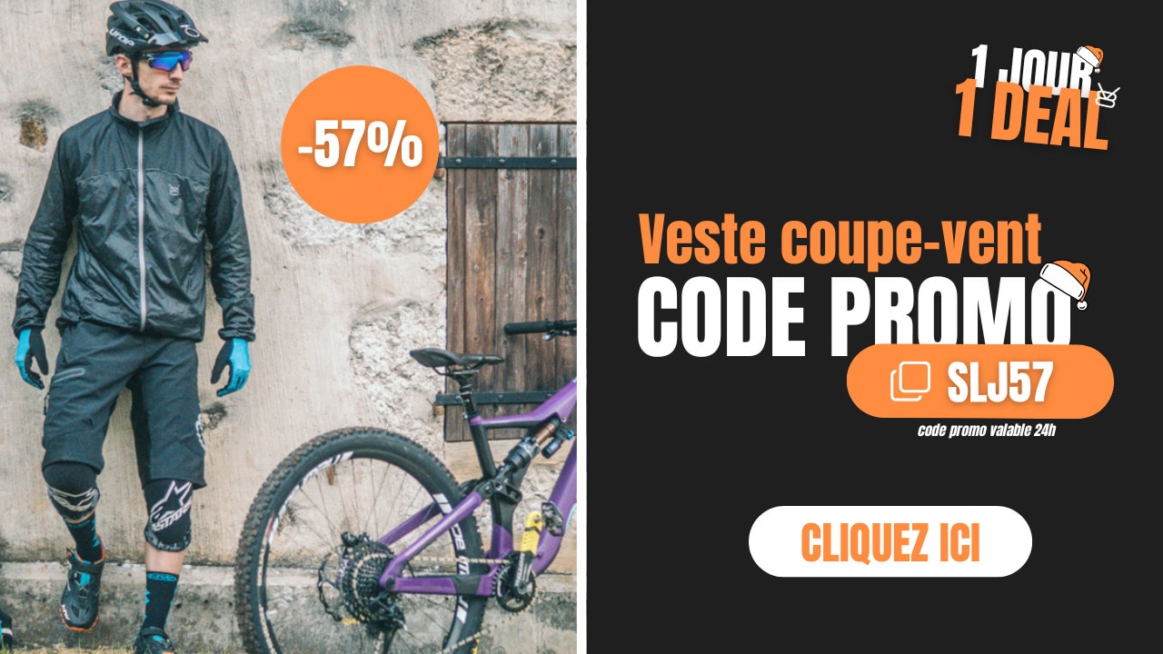 1 jour 1 deal - Dimanche 15 décembre : veste coupe vent