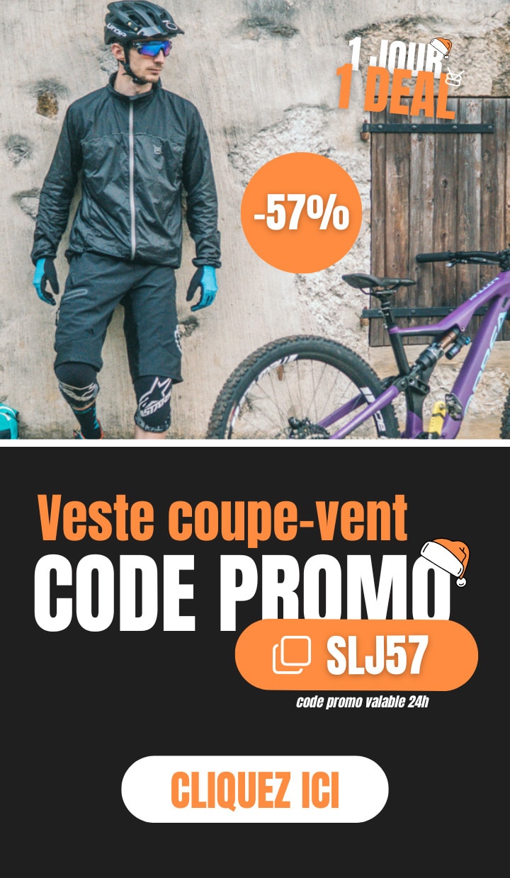 1 jour 1 deal - Dimanche 15 décembre : veste coupe vent