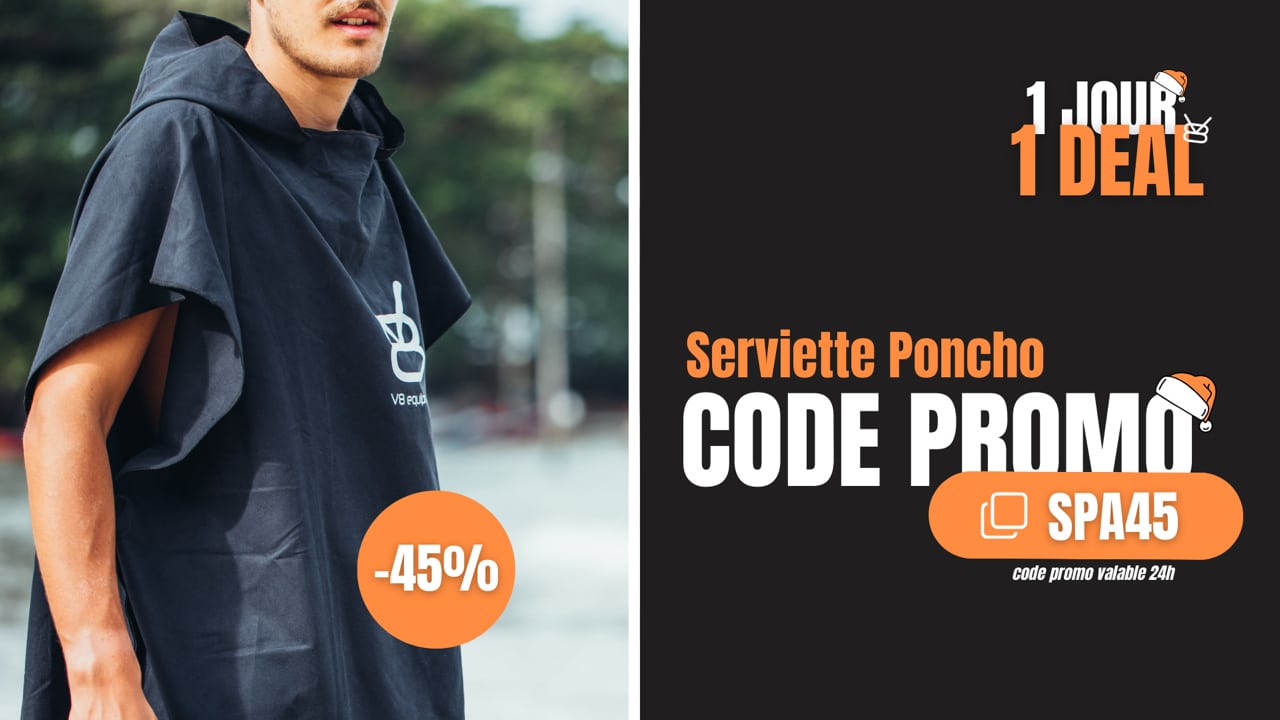 1 jour 1 deal - Lundi 8 décembre : Serviette Poncho
