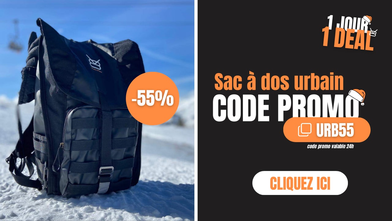 1 jour 1 deal - Mardi 16 décembre : sac à dos urbain